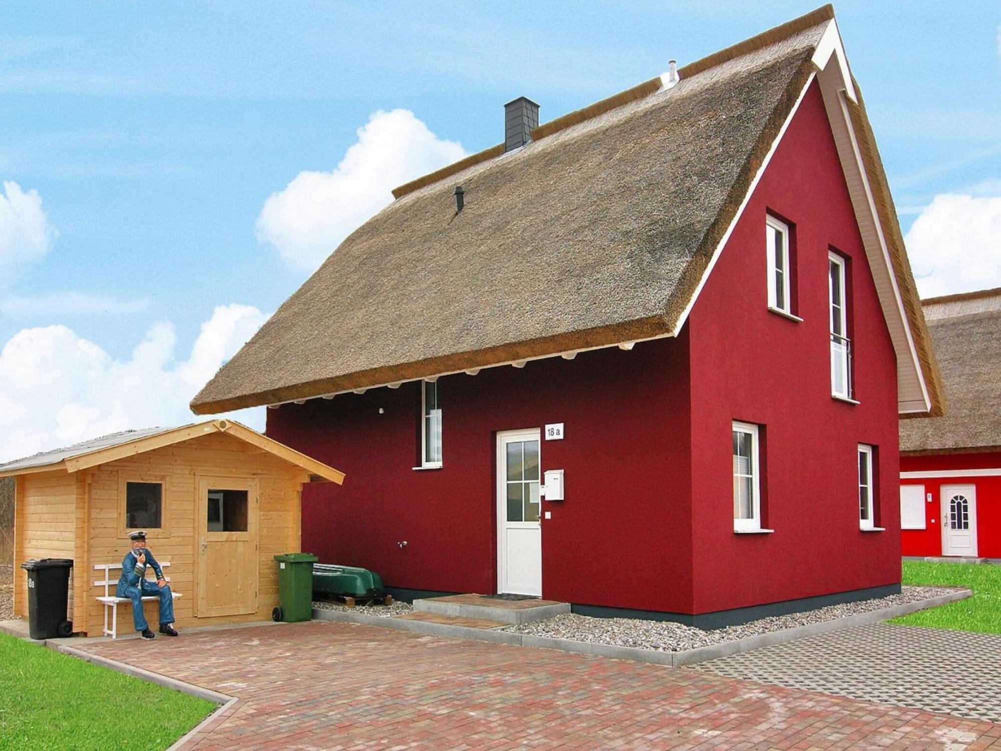 Ferienhaus Lotsenhaus Am Breetzer Bodden In Vieregge Kültér fotó