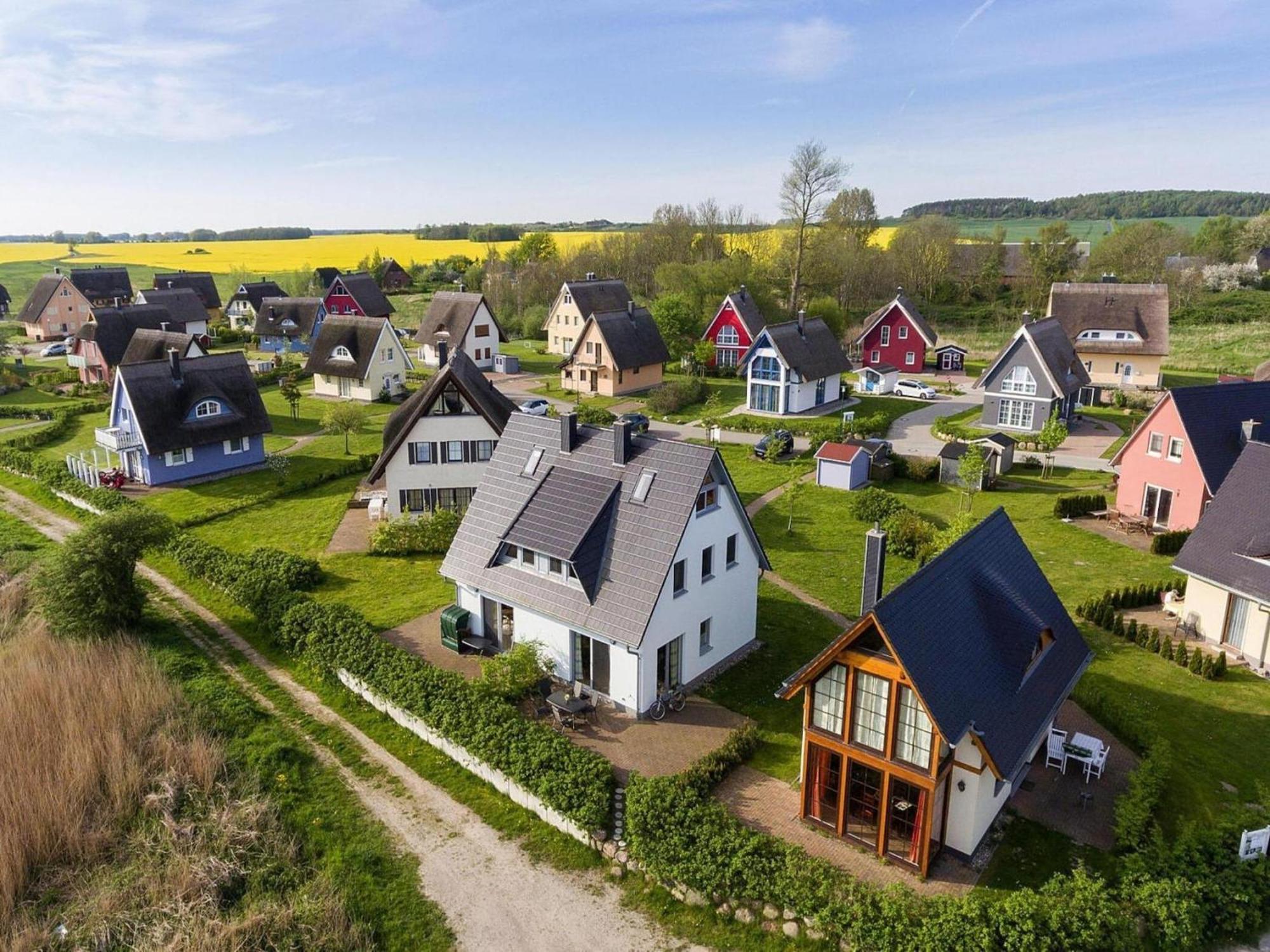 Ferienhaus Lotsenhaus Am Breetzer Bodden In Vieregge Kültér fotó